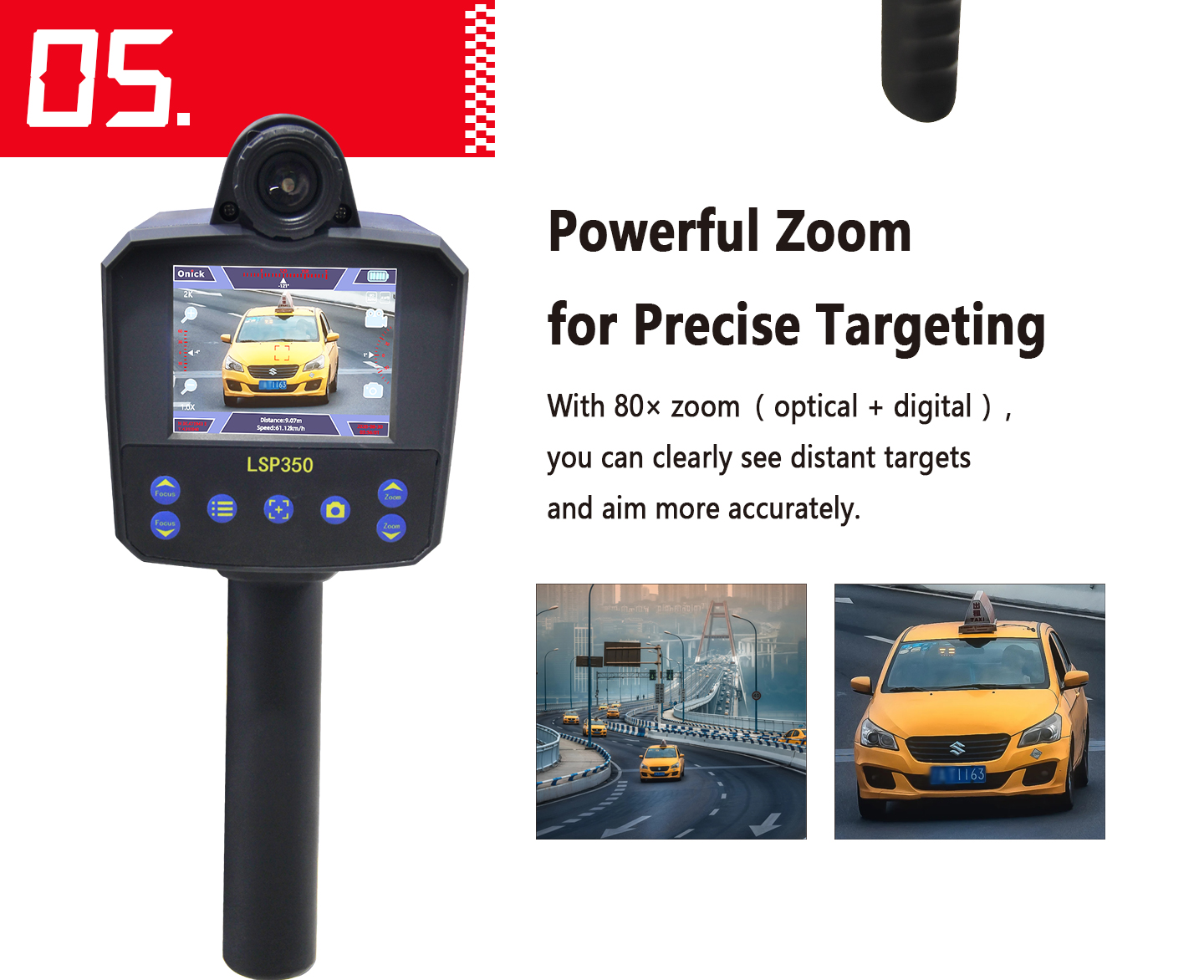 LSP350 Handheld Laser Speed ​​Detector