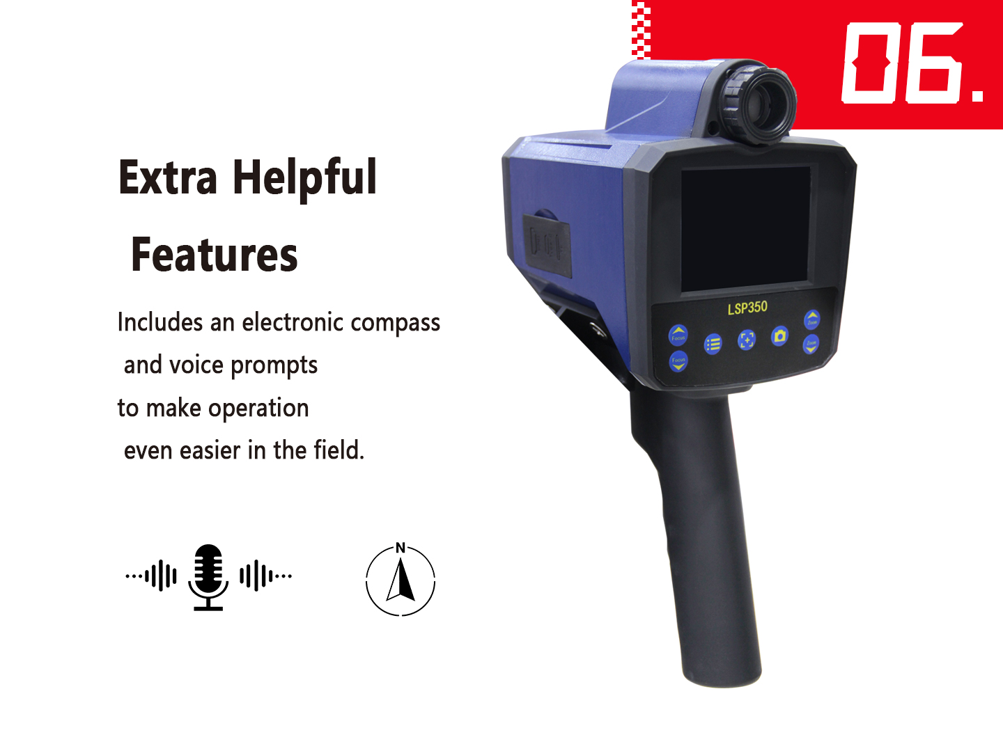 LSP350 Handheld Laser Speed ​​Detector